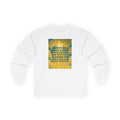Long Sleeve Tee — "Heaven Will Share & Move" Inspirational Floral Graphic