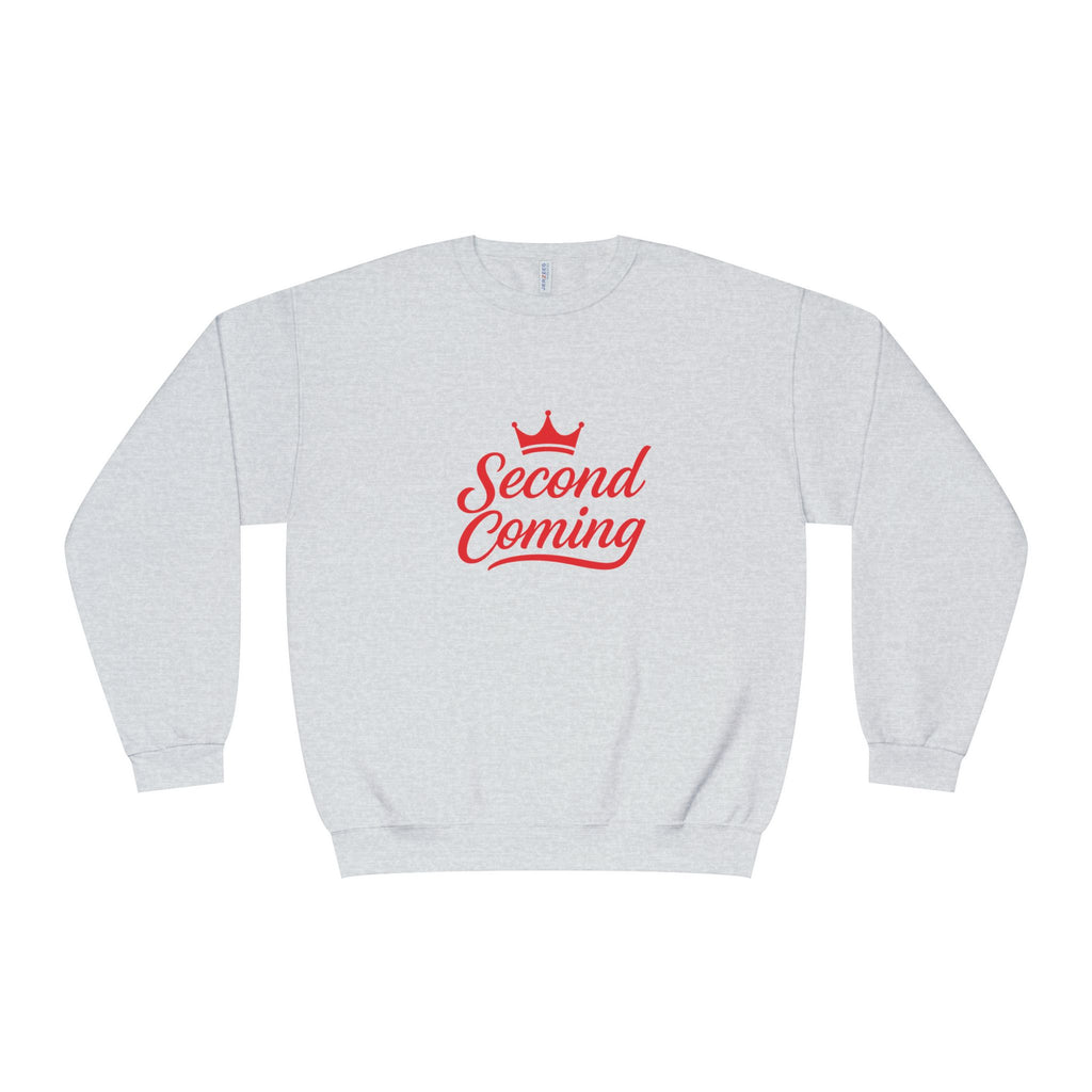 Second Coming Sweatshirt – Bold Script Crown Crewneck