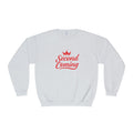Second Coming Sweatshirt – Bold Script Crown Crewneck
