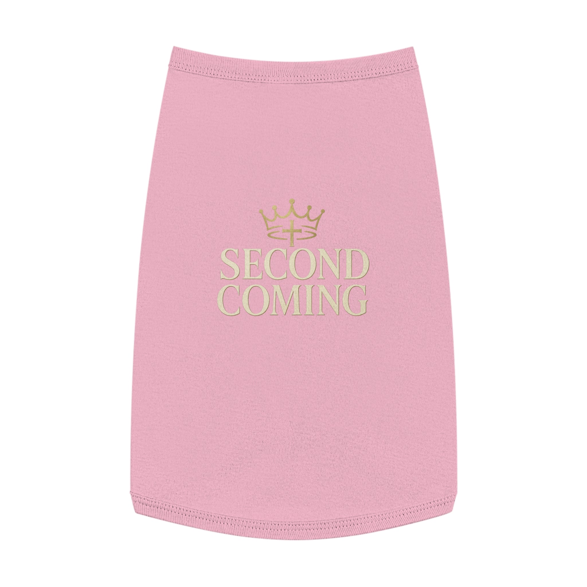 Pet Tank Top — "Second Coming" Crown Dog Shirt