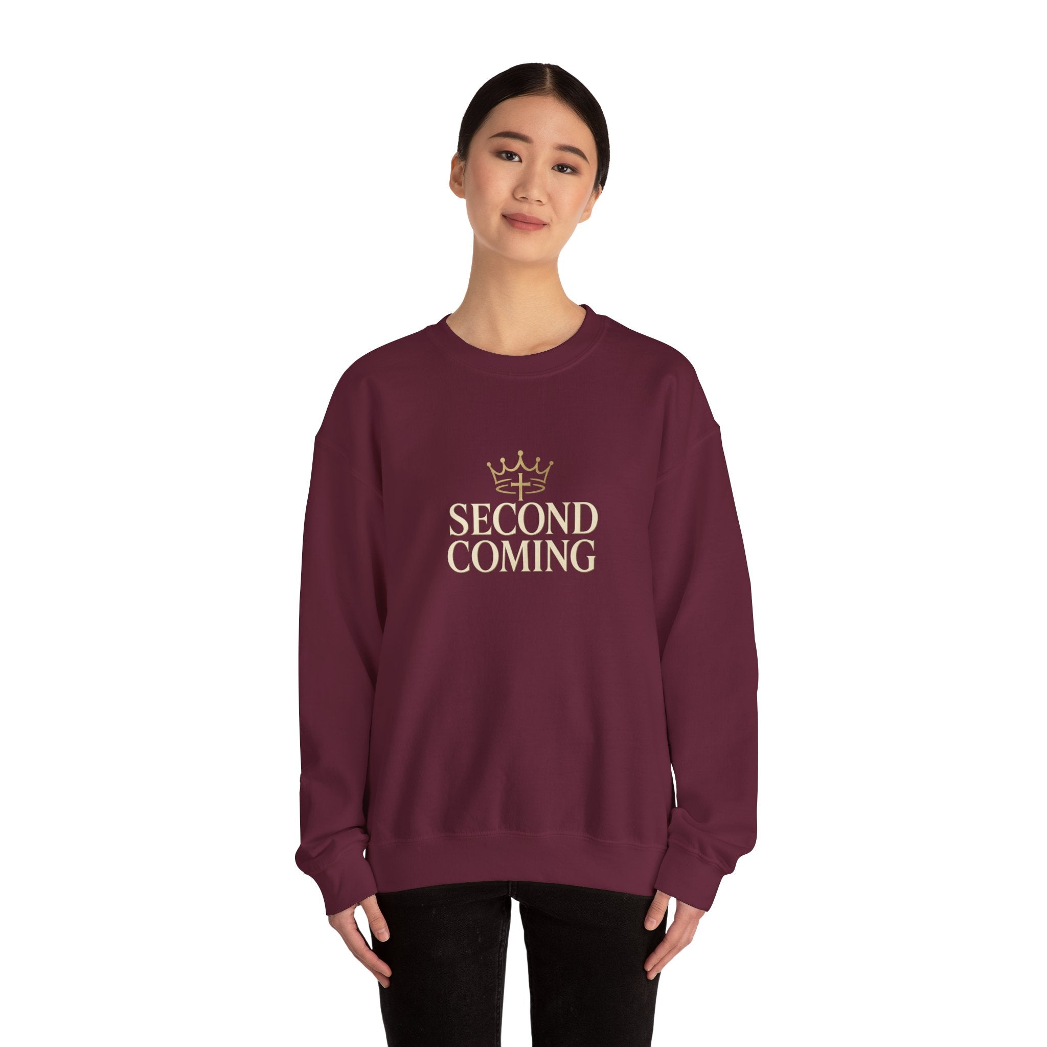 2nd Coming Unisex Crewneck Sweatshirt - Cozy & Stylish Comfort