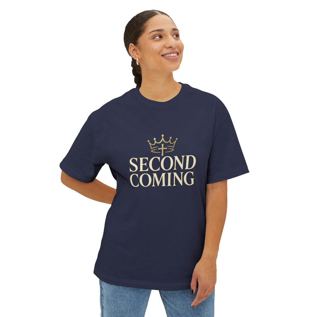 2nd Coming Unisex Oversized Boxy T-Shirt