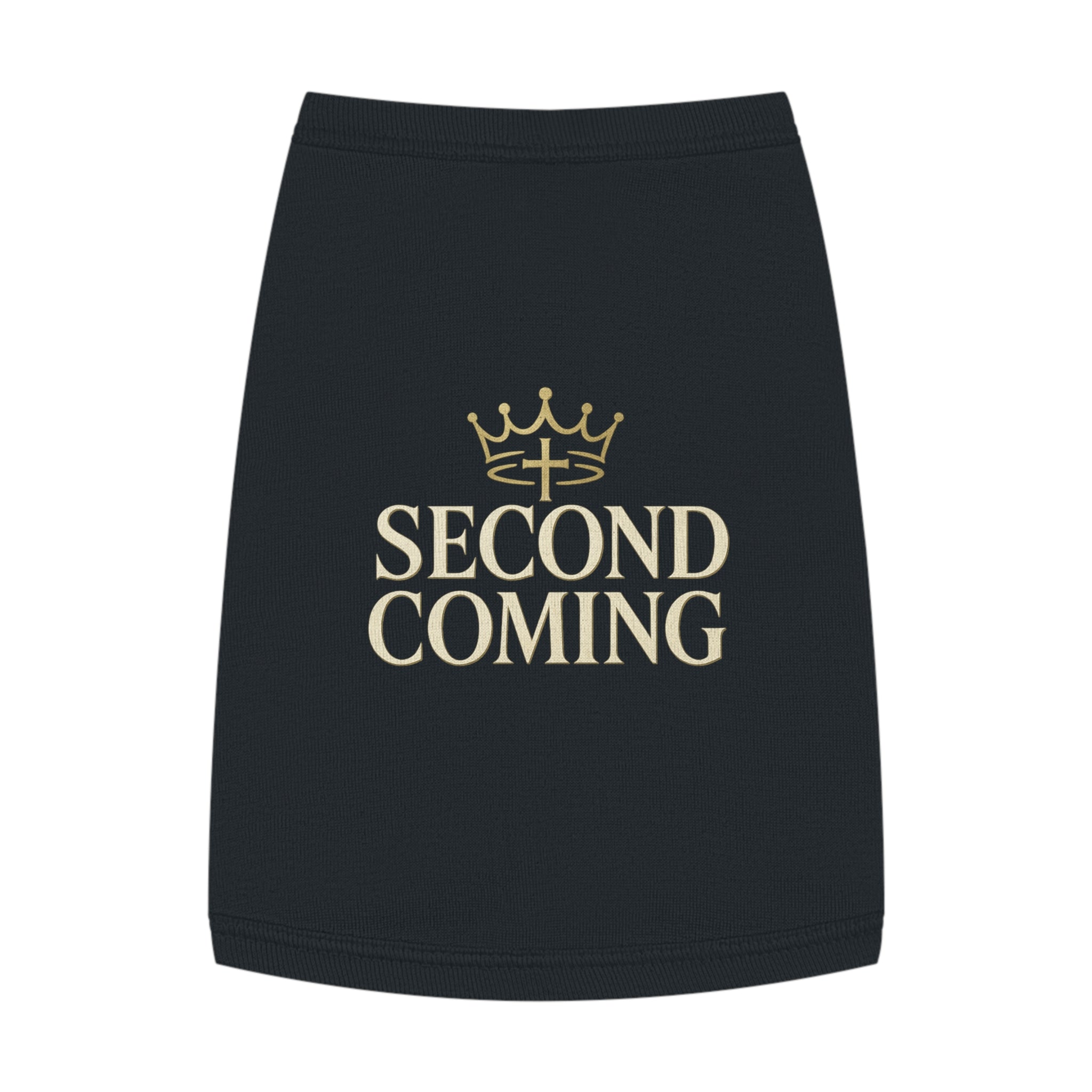 Pet Tank Top — "Second Coming" Crown Dog Shirt