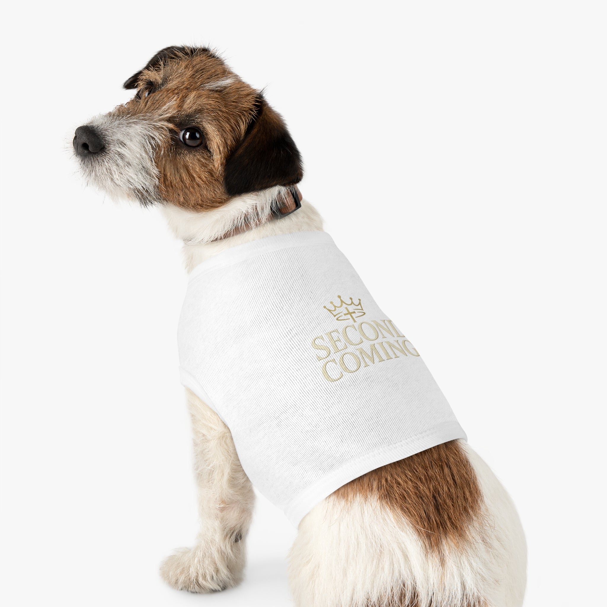 Pet Tank Top — "Second Coming" Crown Dog Shirt