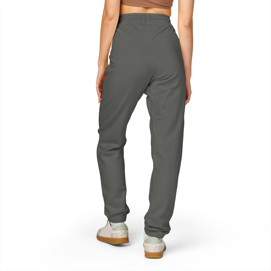 IAMM Fleece Sweatpants — Minimal Logo Joggers