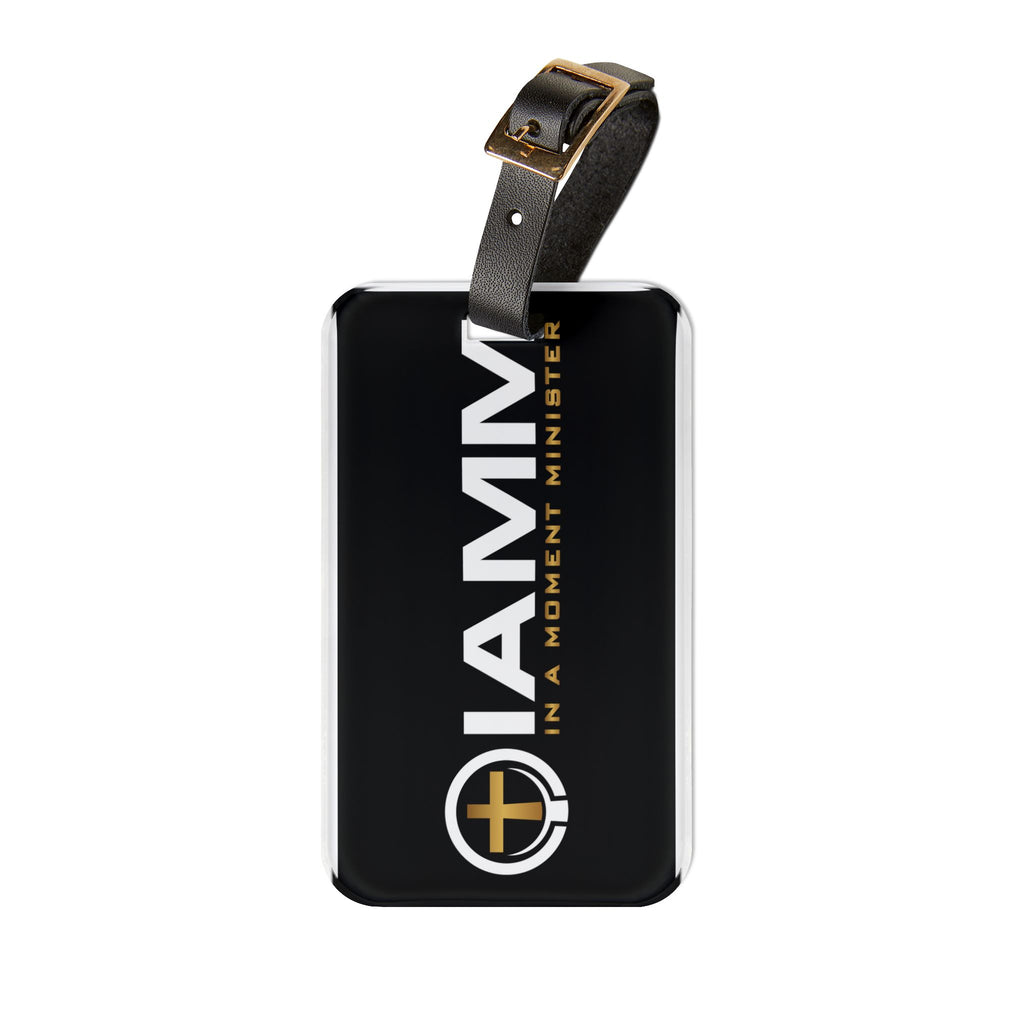 IAMM Logo Luggage Tag — In A Moment Ministers Travel ID