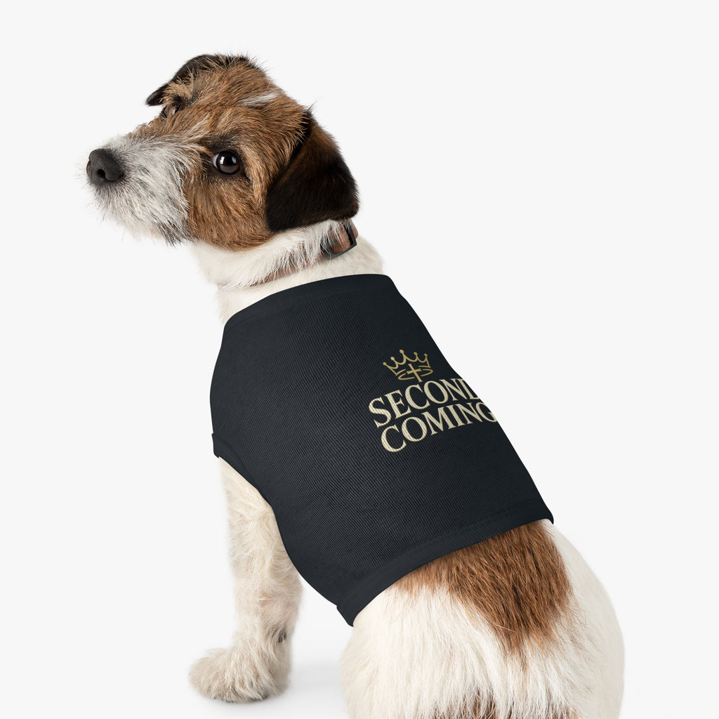 Pet Tank Top — "Second Coming" Crown Dog Shirt