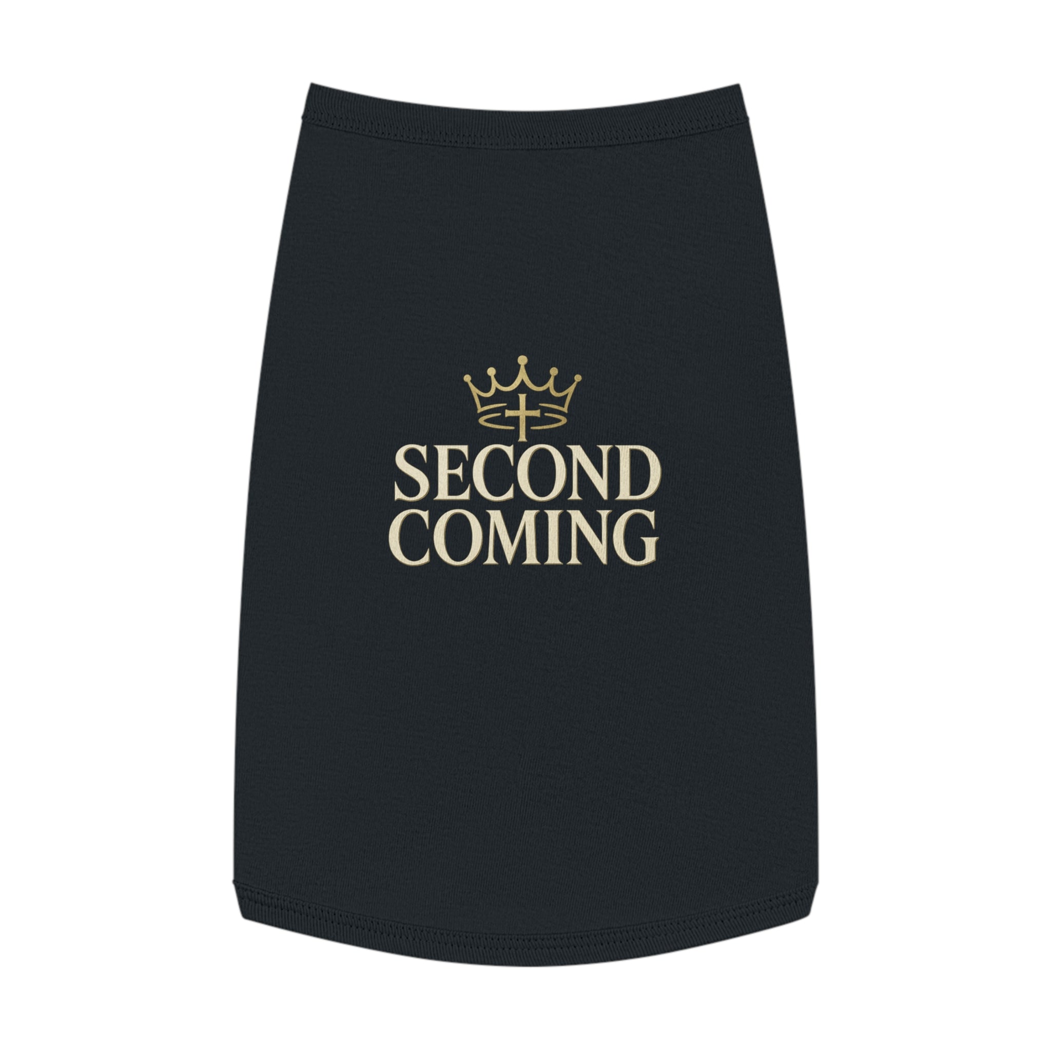 Pet Tank Top — "Second Coming" Crown Dog Shirt