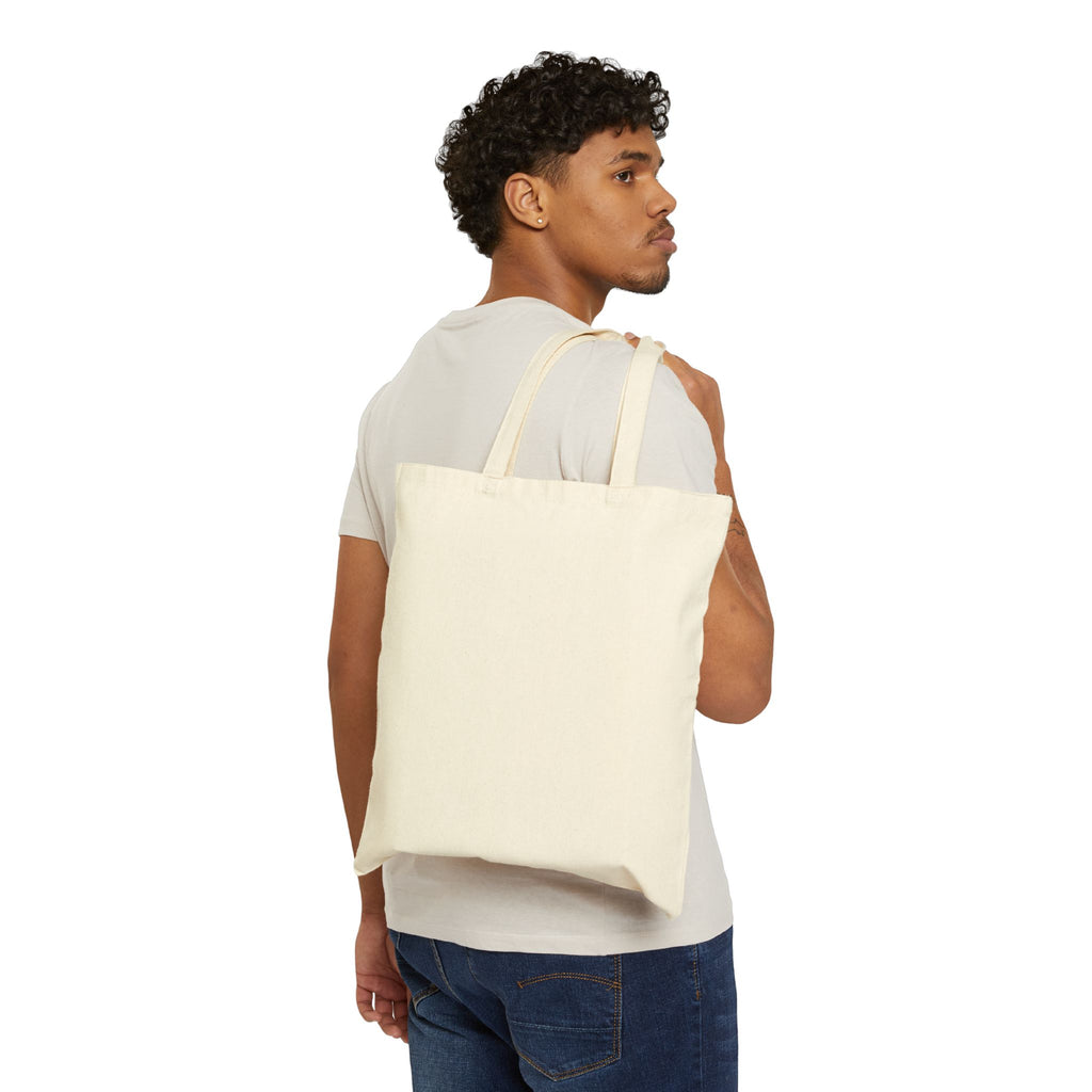 Second Coming Canvas Tote Bag — Faith-Inspired Reusable Grocery & Church Bag