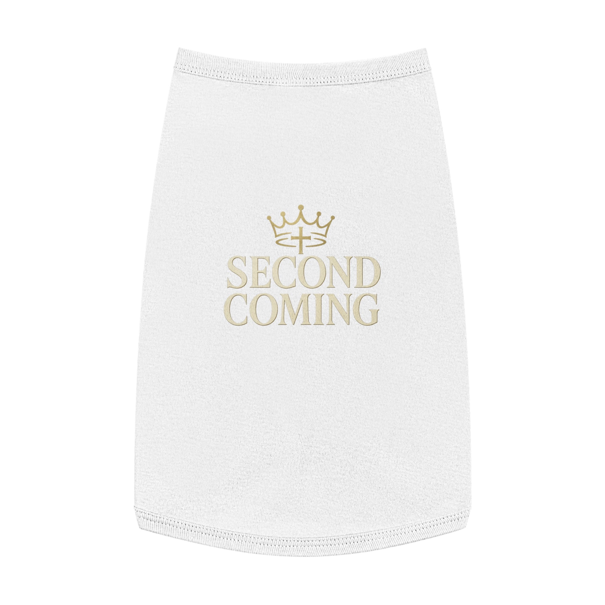 Pet Tank Top — "Second Coming" Crown Dog Shirt