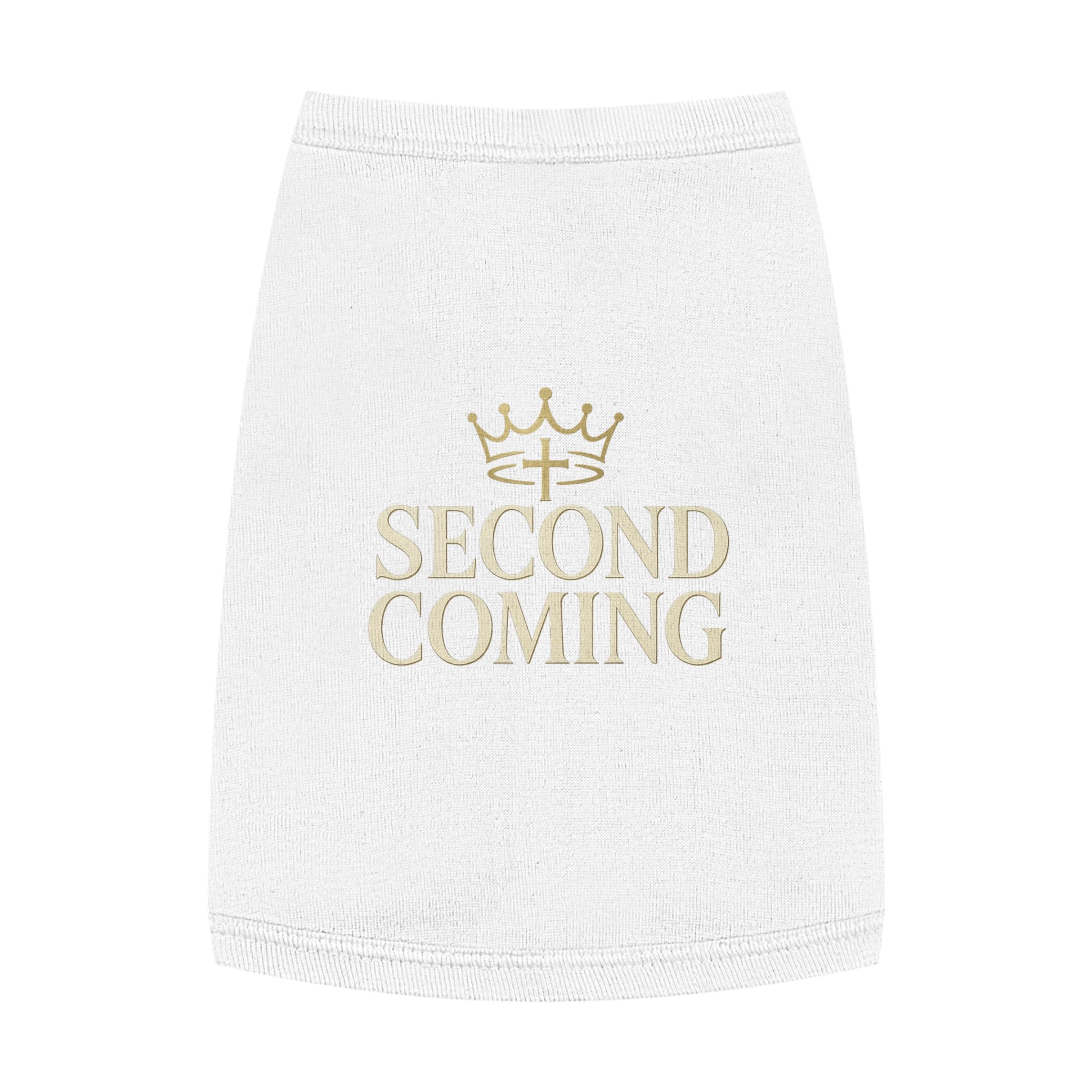 Pet Tank Top — "Second Coming" Crown Dog Shirt