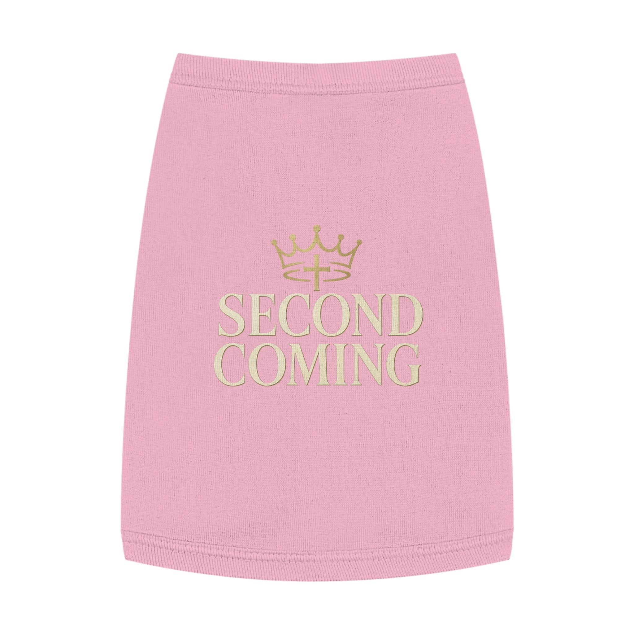 Pet Tank Top — "Second Coming" Crown Dog Shirt